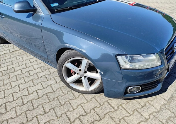 Audi A5 cena 26800 przebieg: 337361, rok produkcji 2007 z Poniec małe 121